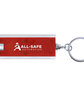 Prime Line Deco LED Flashlight With Keychain red DecoFront