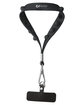 Prime Line Push Pop Wrist Strap Keychain With Phone Holder black DecoFront