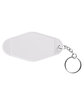 Prime Line Recycled ABS Motel Keychain white ModelBack