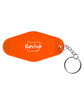 Prime Line Recycled ABS Motel Keychain orange DecoBack