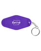 Prime Line Recycled ABS Motel Keychain purple DecoBack