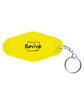 Prime Line Recycled ABS Motel Keychain yellow DecoBack