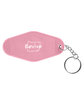 Prime Line Recycled ABS Motel Keychain pink DecoBack