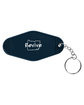 Prime Line Recycled ABS Motel Keychain summit blue DecoBack