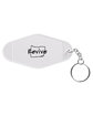 Prime Line Recycled ABS Motel Keychain white DecoFront