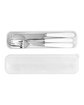 Prime Line Cutlery Set In Plastic Case white ModelBack