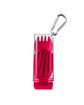 Prime Line Silicon Straw With Utensil Set red ModelBack