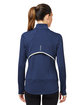 Zero Restriction Ladies' Sofia Quarter-Zip Pullover storm ModelBack