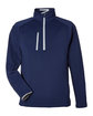 Zero Restriction Men's Quarter-Zip Pullover navy/ mtlc slvr OFFront