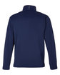 Zero Restriction Men's Quarter-Zip Pullover navy/ mtlc slvr OFBack