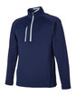 Zero Restriction Men's Quarter-Zip Pullover navy/ mtlc slvr OFQrt