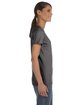 Fruit of the Loom Ladies' HD Cotton T-Shirt charcoal grey ModelSide
