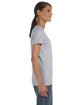 Fruit of the Loom Ladies' HD Cotton T-Shirt athletic heather ModelSide