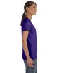 Fruit of the Loom Ladies' HD Cotton T-Shirt purple ModelSide