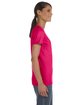 Fruit of the Loom Ladies' HD Cotton T-Shirt cyber pink ModelSide