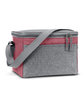 Prime Line Adventure Lunch Cooler Bag red ModelSide