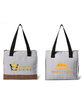 Prime Line Asher 12-Can Cooler Tote Bag gray DecoFront