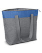 Prime Line Adventure Shopping Cooler Tote Bag blue ModelSide