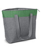 Prime Line Adventure Shopping Cooler Tote Bag green ModelSide