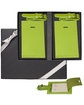 Leeman Whitney Marquis Two Luggage Tag Set lime green ModelQrt