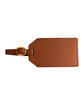 Leeman Grand Central Luggage Tag Sueded Leather  