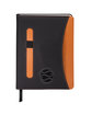 Leeman Naples Two-Tone Journal black/ orange DecoFront