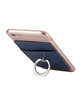Leeman Tuscany Card Holder With Metal Ring Phone Stand navy blue ModelBack