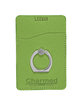 Leeman Tuscany Card Holder With Metal Ring Phone Stand lime green DecoFront