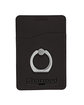 Leeman Tuscany Card Holder With Metal Ring Phone Stand black DecoFront