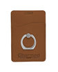 Leeman Tuscany Card Holder With Metal Ring Phone Stand tan DecoFront