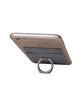 Leeman Tuscany Card Holder With Metal Ring Phone Stand gray ModelQrt