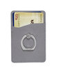Leeman Tuscany Card Holder With Metal Ring Phone Stand gray ModelSide