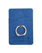 Leeman RFID Phone Pocket With Metal Ring Phone Stand blue DecoFront