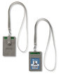 Leeman RFID Card & Badge Holder gray DecoFront