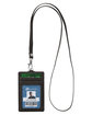 Leeman RFID Card & Badge Holder black ModelSide