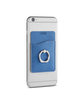 Leeman Shimmer Card Holder With Metal Ring Phone Stand blue ModelBack