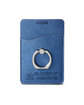 Leeman Shimmer Card Holder With Metal Ring Phone Stand blue DecoFront