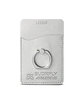 Leeman Shimmer Card Holder With Metal Ring Phone Stand silver DecoFront