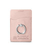 Leeman Shimmer Card Holder With Metal Ring Phone Stand rose gold DecoFront