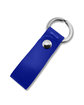 Leeman Foundry Leather Key Fob blue ModelBack