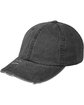 Adams Classic Pigment Distressed Cap black ModelQrt