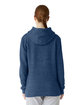 Lane Seven Unisex Nantucket Hooded Sweatshirt navy ModelBack