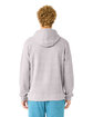 Lane Seven Unisex Nantucket Hooded Sweatshirt salt and pepper ModelBack