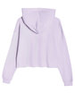 Lane Seven Ladies' Cropped Fleece Hoodie lilac OFBack