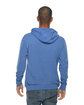 Lane Seven Unisex French Terry Pullover Hooded Sweatshirt heather royal ModelBack