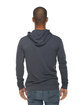 Lane Seven Unisex French Terry Pullover Hooded Sweatshirt heather denim ModelBack