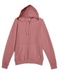 Lane Seven Unisex French Terry Pullover Hooded Sweatshirt mauve OFFront