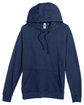 Lane Seven Unisex French Terry Pullover Hooded Sweatshirt navy OFFront