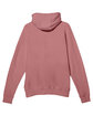 Lane Seven Unisex French Terry Pullover Hooded Sweatshirt mauve OFBack