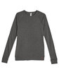 Lane Seven Unisex French Terry Crewneck Sweatshirt heather charcoal OFFront